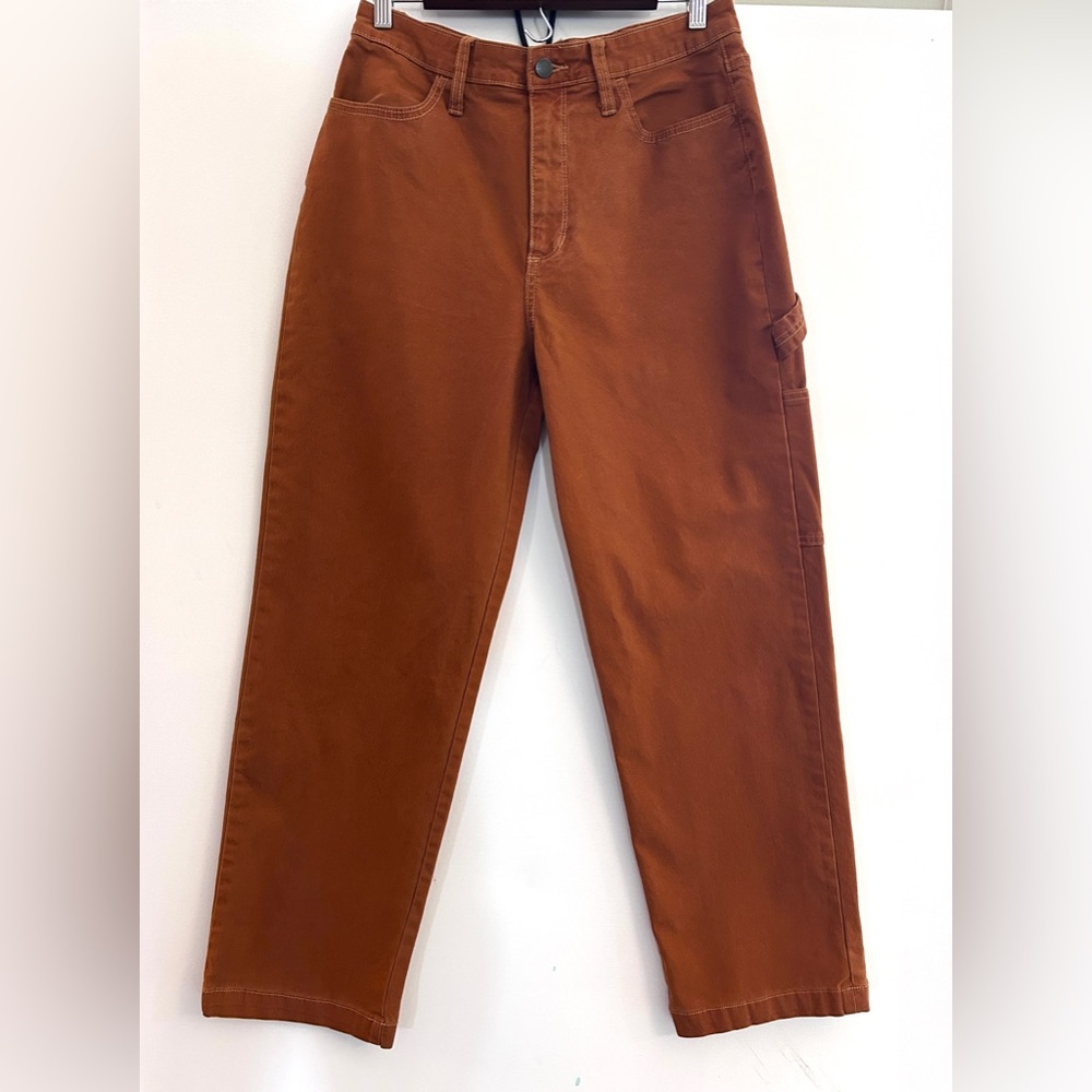 Universal Thread Rust Utility Wide Leg Pants 12/3… - image 4